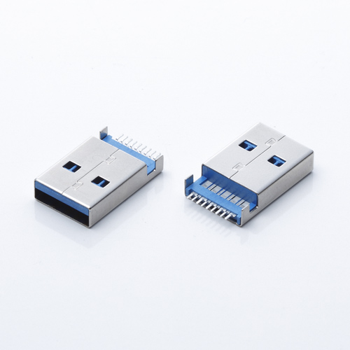 UB-A-3.0-9-E-MM-B-18.75-0 (USB3.0 / 公頭SMD沉板 / 2.6插板 )